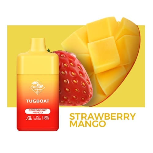 Tugboat Box Strawberry Mango - Disposable Vape 6000 Puffs in Dubai, UAE, Abu Dhabi, Sharjah