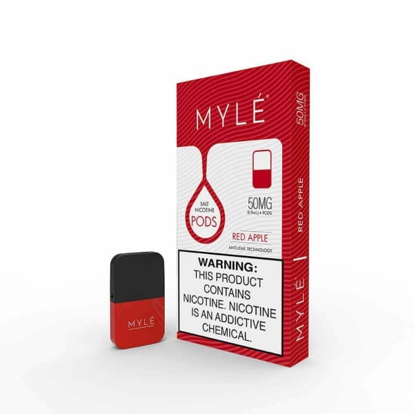 MYLE V4 Pods Red Apple in Dubai, UAE, Abu Dhabi, Sharjah