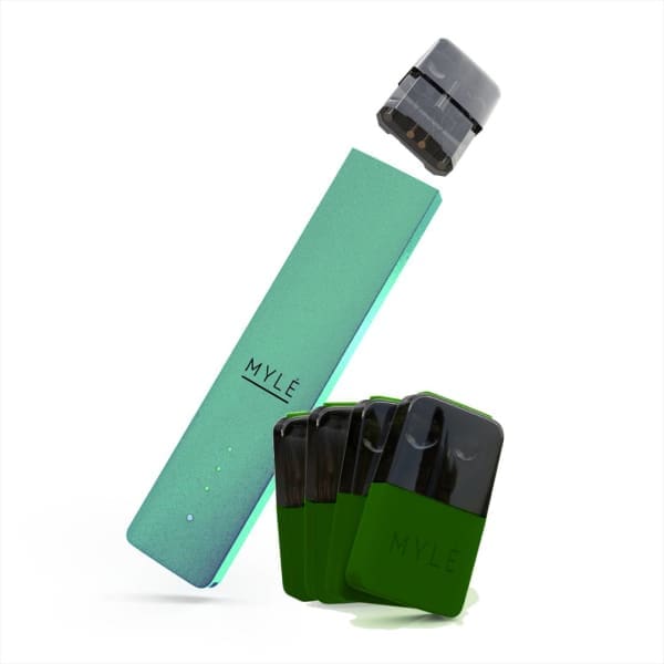 MYLE V4 Starter Kit Aqua Teal with Flavor Choice in Dubai, UAE, Abu Dhabi, Sharjah