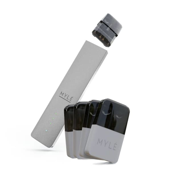 MYLE V4 Starter Kit Classic Silver with Flavor Choice in Dubai, UAE, Abu Dhabi, Sharjah