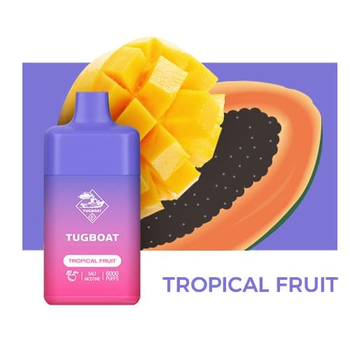 Tugboat Box Tropical Fruit - Disposable Vape 6000 Puffs in Dubai, UAE, Abu Dhabi, Sharjah