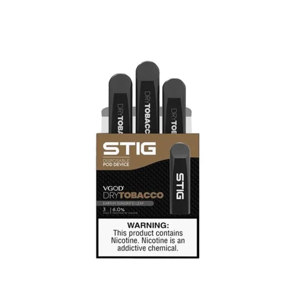 VGOD Stig Dry Tobacco - Disposable Vape in Dubai, UAE, Abu Dhabi, Sharjah